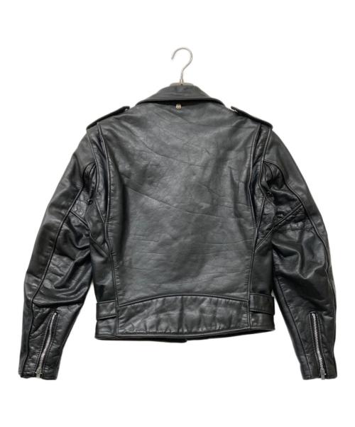 Schott（ショット）Schott (ショット) ダブルライダースジャケット ブラック サイズ:36の古着・服飾アイテム