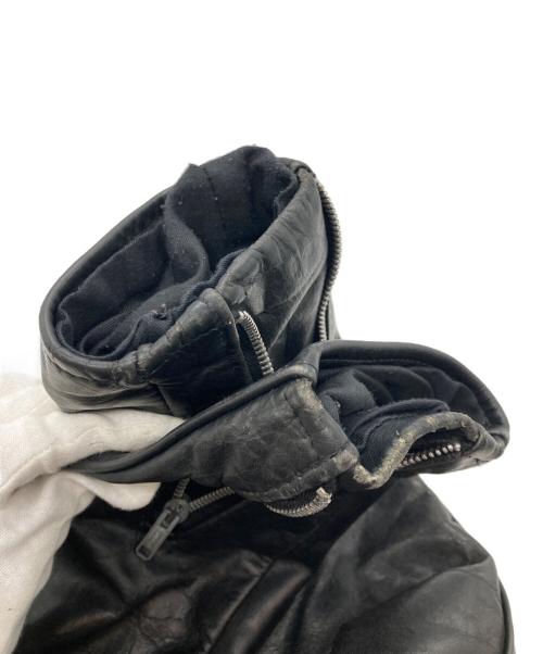 Schott（ショット）Schott (ショット) ダブルライダースジャケット ブラック サイズ:36の古着・服飾アイテム