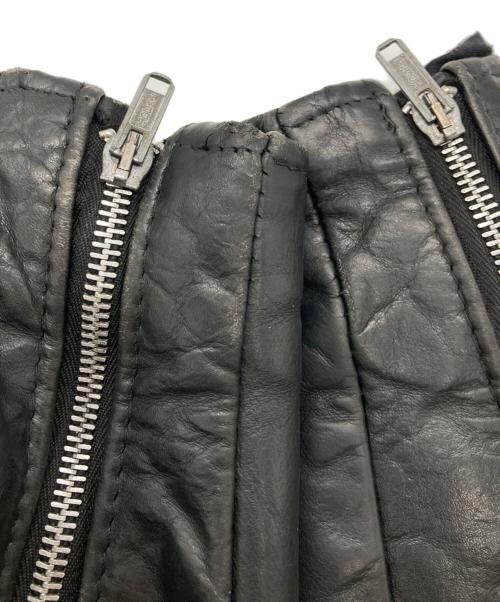 Schott（ショット）Schott (ショット) ダブルライダースジャケット ブラック サイズ:36の古着・服飾アイテム