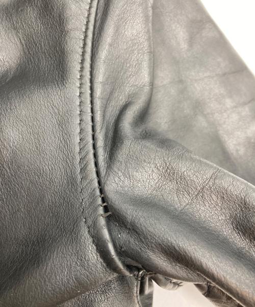 Schott（ショット）Schott (ショット) ダブルライダースジャケット ブラック サイズ:36の古着・服飾アイテム