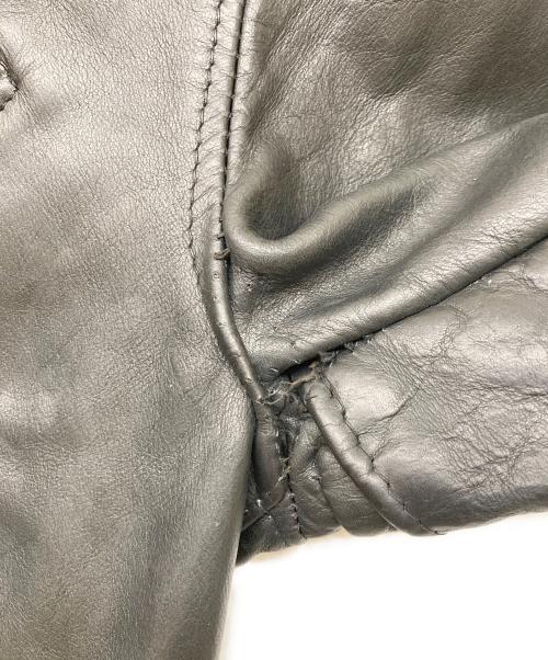 Schott（ショット）Schott (ショット) ダブルライダースジャケット ブラック サイズ:36の古着・服飾アイテム