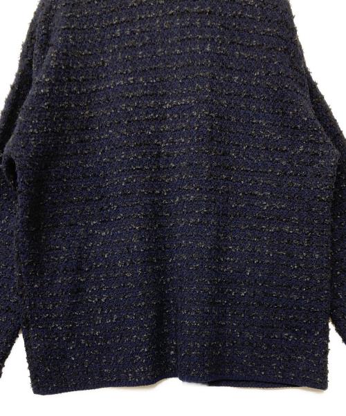 SHIPS（シップス）SHIPS (シップス) ニット ツイード クルーネック カーディガン ネイビー サイズ:不明の古着・服飾アイテム