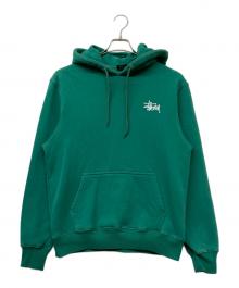stussy（ステューシー）の古着「ロゴパーカー」｜グリーン