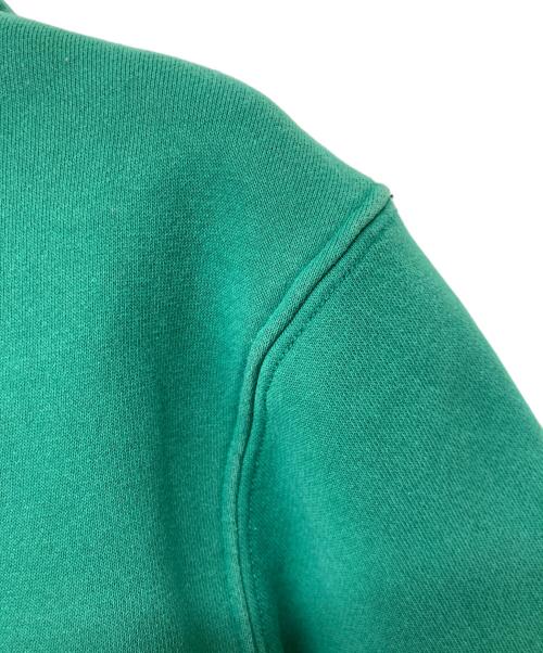 stussy（ステューシー）stussy (ステューシー) ロゴパーカー グリーン サイズ:Sの古着・服飾アイテム