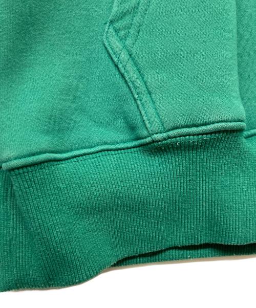 stussy（ステューシー）stussy (ステューシー) ロゴパーカー グリーン サイズ:Sの古着・服飾アイテム
