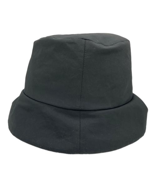 Mame Kurogouchi（マメクロゴウチ）mame kurogouchi (マメクロゴウチ) ENTWURFEIN (エントワフェイン) ハット ブラックの古着・服飾アイテム