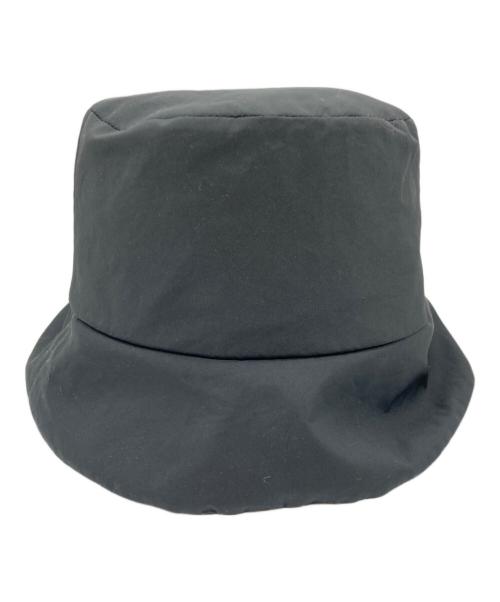 Mame Kurogouchi（マメクロゴウチ）mame kurogouchi (マメクロゴウチ) ENTWURFEIN (エントワフェイン) ハット ブラックの古着・服飾アイテム