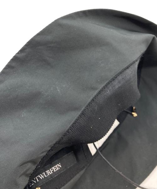 Mame Kurogouchi（マメクロゴウチ）mame kurogouchi (マメクロゴウチ) ENTWURFEIN (エントワフェイン) ハット ブラックの古着・服飾アイテム