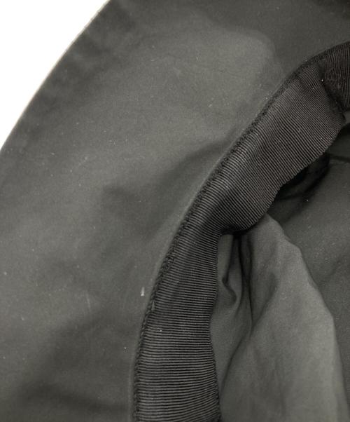 Mame Kurogouchi（マメクロゴウチ）mame kurogouchi (マメクロゴウチ) ENTWURFEIN (エントワフェイン) ハット ブラックの古着・服飾アイテム