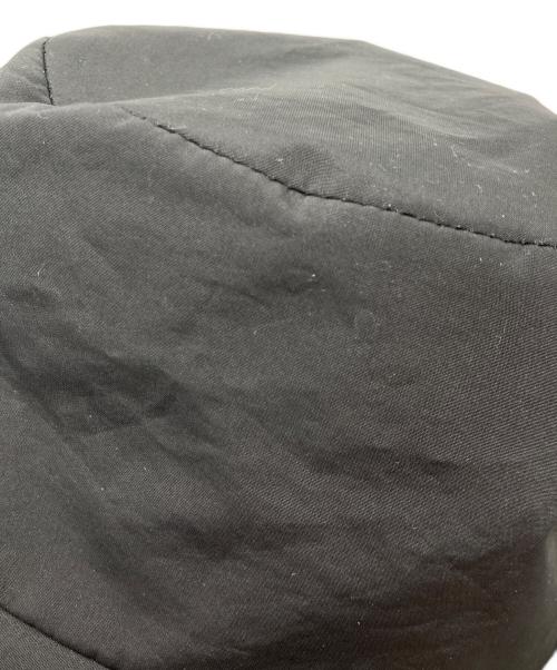 Mame Kurogouchi（マメクロゴウチ）mame kurogouchi (マメクロゴウチ) ENTWURFEIN (エントワフェイン) ハット ブラックの古着・服飾アイテム