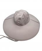 AURALEE×kijima takayukiオーラリー×キジマタカユキ）の古着「HIGH COUNT LIGHT NYLON LONG BRIM HAT(ハイ カウント ライト ナイロン ロング ブリム ハット)」｜ラベンダー