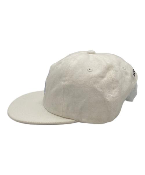SUPREME（シュプリーム）Supreme (シュプリーム) 6パネルキャップ ホワイトの古着・服飾アイテム