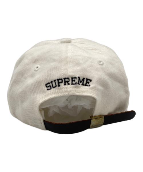 SUPREME（シュプリーム）Supreme (シュプリーム) 6パネルキャップ ホワイトの古着・服飾アイテム