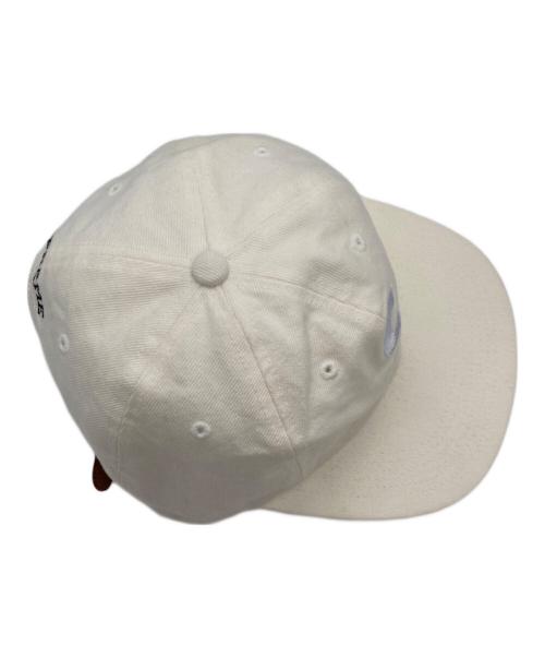 SUPREME（シュプリーム）Supreme (シュプリーム) 6パネルキャップ ホワイトの古着・服飾アイテム