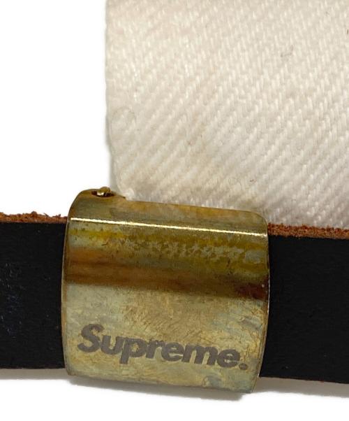 SUPREME（シュプリーム）Supreme (シュプリーム) 6パネルキャップ ホワイトの古着・服飾アイテム