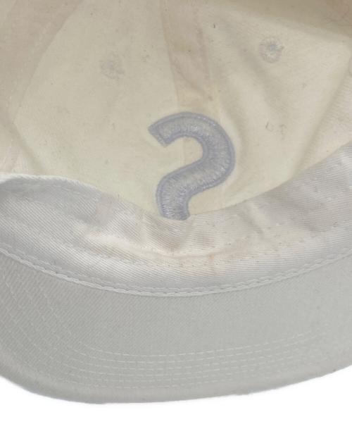 SUPREME（シュプリーム）Supreme (シュプリーム) 6パネルキャップ ホワイトの古着・服飾アイテム