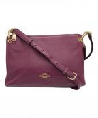 COACHコーチ）の古着「ショルダーバッグ」｜ボルドー