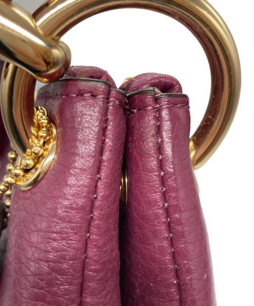 COACH（コーチ）COACH (コーチ) ショルダーバッグ ボルドーの古着・服飾アイテム