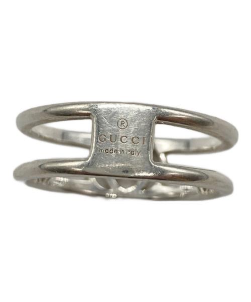 GUCCI（グッチ）GUCCI (グッチ) インターロッキングGGリング シルバー サイズ:11号の古着・服飾アイテム