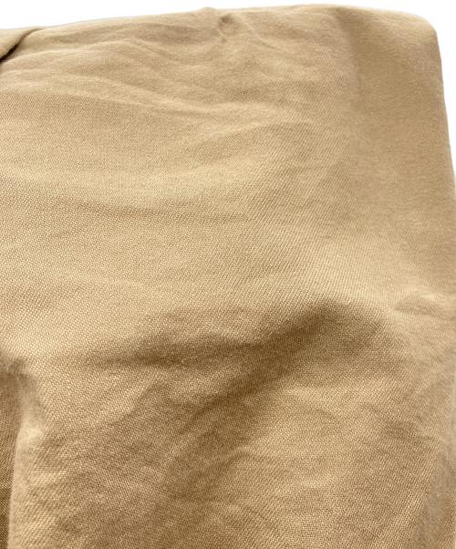 Spick and Span（スピック＆スパン）Spick and Span (スピック＆スパン) 25SS コットンレーヨンドロストフレアパンツ ベージュ サイズ:Mの古着・服飾アイテム