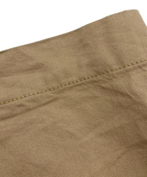 Spick and Span（スピック＆スパン）Spick and Span (スピック＆スパン) 25SS コットンレーヨンドロストフレアパンツ ベージュ サイズ:Mの古着・服飾アイテム