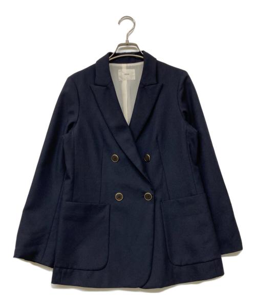 IENA（イエナ）IENA (イエナ) 金釦ウールダブルブレストジャケット ネイビー サイズ:Mの古着・服飾アイテム