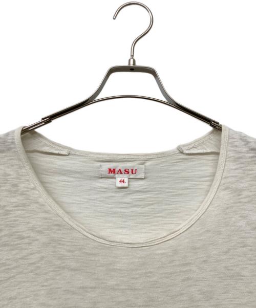 masu（エムエーエスユー）masu (エムエーエスユー) PRINT JACK T-SHIRT ホワイト サイズ:44の古着・服飾アイテム