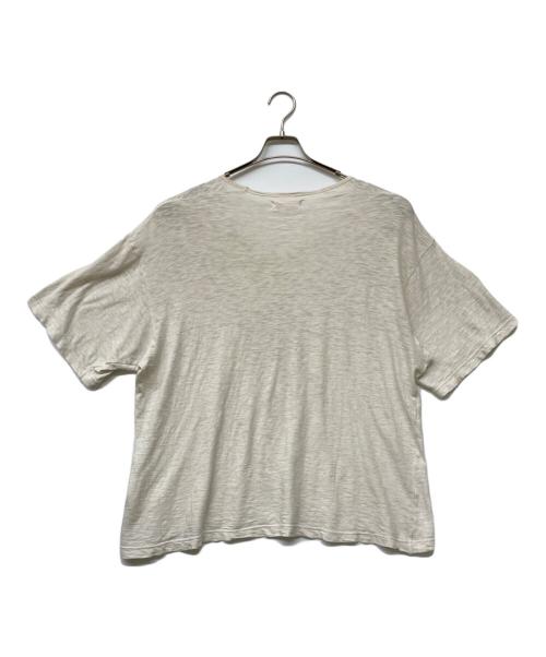 masu（エムエーエスユー）masu (エムエーエスユー) PRINT JACK T-SHIRT ホワイト サイズ:44の古着・服飾アイテム