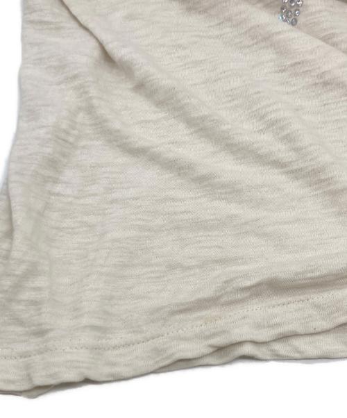 masu（エムエーエスユー）masu (エムエーエスユー) PRINT JACK T-SHIRT ホワイト サイズ:44の古着・服飾アイテム