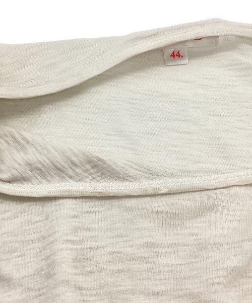 masu（エムエーエスユー）masu (エムエーエスユー) PRINT JACK T-SHIRT ホワイト サイズ:44の古着・服飾アイテム