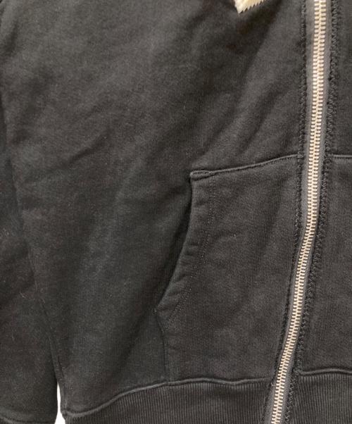 424（フォートゥーフォー）424 (フォートゥーフォー) Wジップパーカー ブラック サイズ:SIZE XLの古着・服飾アイテム