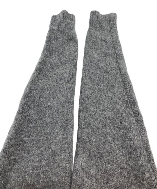 maison kitsune（メゾンキツネ）maison kitsune (メゾンキツネ) Fox Head Knit(フォックス ヘッド ニット) グレー サイズ:Ⅿの古着・服飾アイテム