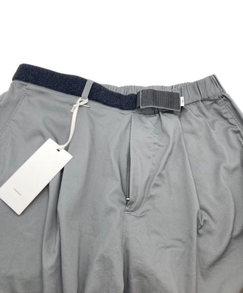 Graphpaper（グラフペーパー）Graphpaper (グラフペーパー) Solotex Twill Wide Chef Pants(ソロテックス ツイル ワイド シェフパンツ) グレー サイズ:size2の古着・服飾アイテム