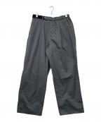 Graphpaperグラフペーパー）の古着「Solotex Twill Wide Chef Pants」｜グレー