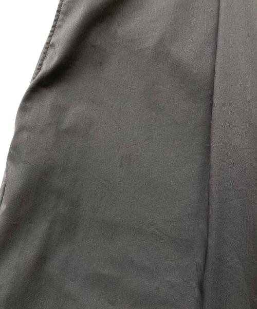 Graphpaper（グラフペーパー）Graphpaper (グラフペーパー) Solotex Twill Wide Chef Pants グレー サイズ:2の古着・服飾アイテム