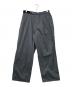 Graphpaper（グラフペーパー）の古着「Solotex Twill Wide Chef Pants」｜グレー