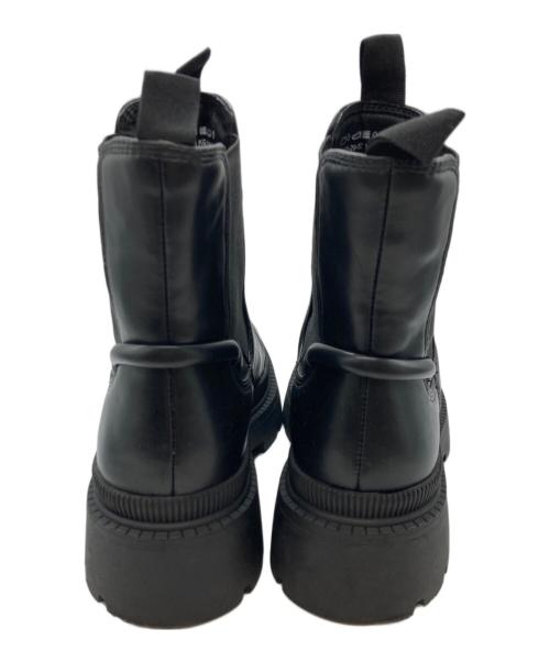 Tamaris（タマリス）Tamaris (タマリス) サイドゴアショートブーツ ブラック サイズ:SIZE37の古着・服飾アイテム