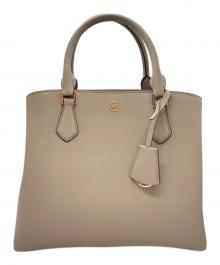 TORY BURCH（トリーバーチ）の古着「ハンドバッグ」｜グレージュ