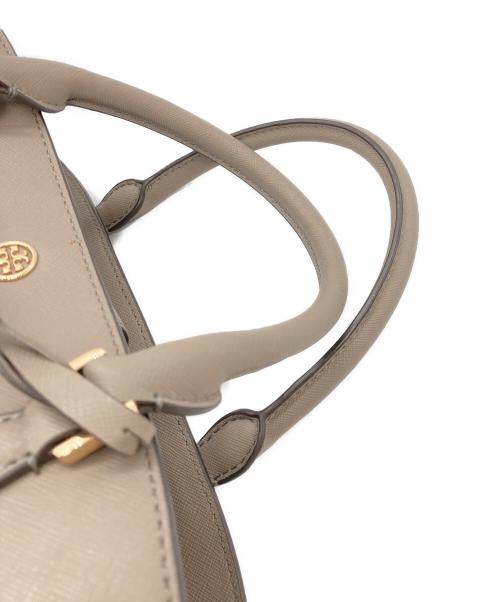 TORY BURCH（トリーバーチ）TORY BURCH (トリーバーチ) ハンドバッグ グレージュの古着・服飾アイテム