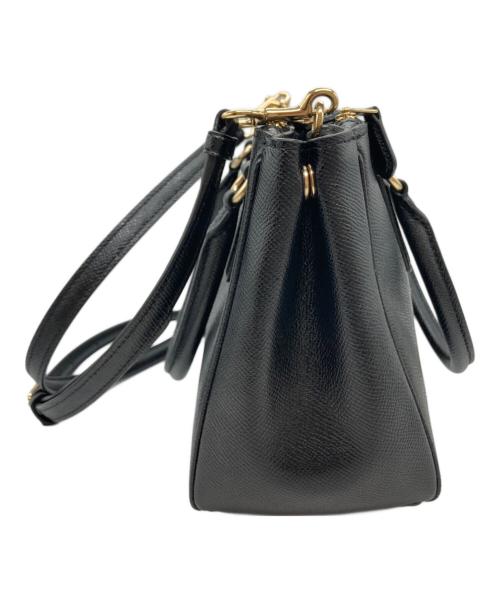 COACH（コーチ）COACH (コーチ) ミニ サリー キャリーオール ブラックの古着・服飾アイテム