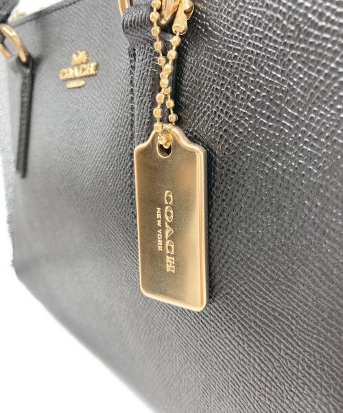 COACH（コーチ）COACH (コーチ) ミニ サリー キャリーオール ブラックの古着・服飾アイテム