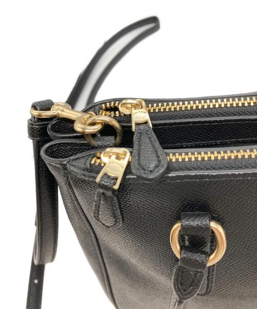 COACH（コーチ）COACH (コーチ) ミニ サリー キャリーオール ブラックの古着・服飾アイテム