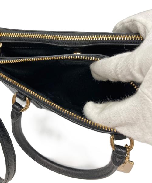 COACH（コーチ）COACH (コーチ) ミニ サリー キャリーオール ブラックの古着・服飾アイテム