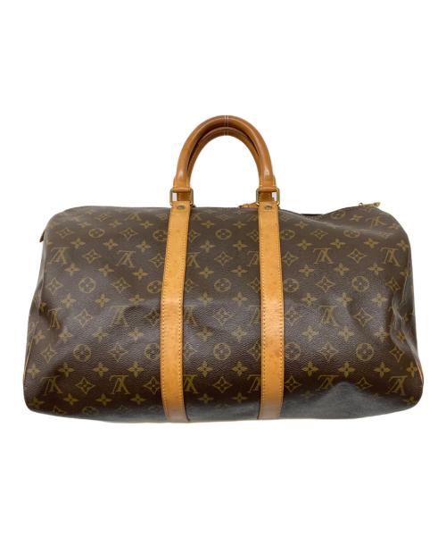 LOUIS VUITTON（ルイ ヴィトン）LOUIS VUITTON (ルイ ヴィトン) モノグラム キーポル 45 ブラウンの古着・服飾アイテム