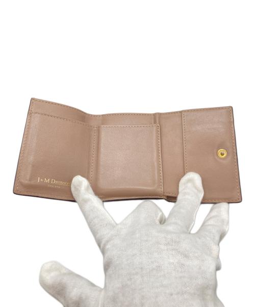 J&M DAVIDSON（ジェイ＆エム デヴィッドソン）J&M DAVIDSON (ジェイ＆エム デヴィッドソン) 3つ折り財布 ピンクの古着・服飾アイテム