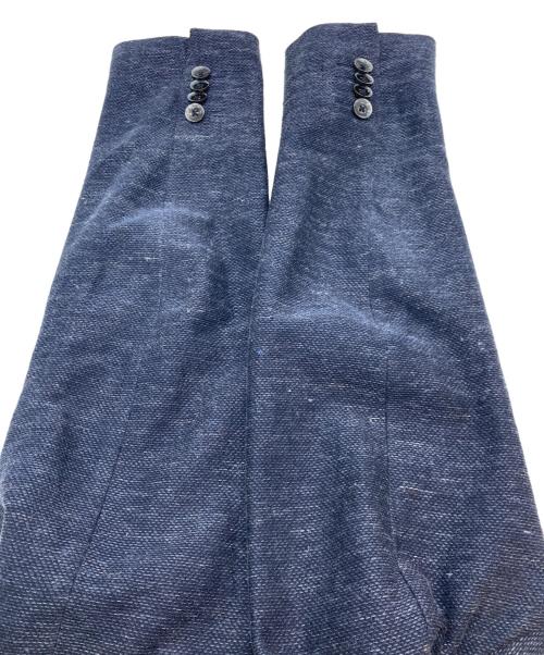 CIRCOLO 1901（チルコロ1901）CIRCOLO 1901 (チルコロ1901) リネンブレンド2Bアンコンジャケット ネイビー サイズ:FREEの古着・服飾アイテム
