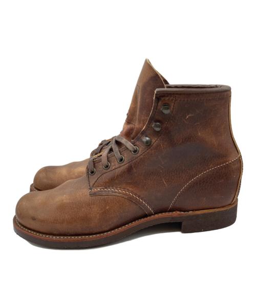 RED WING（レッドウィング）RED WING (レッドウィング) Blacksmith(ブラックスミス) ブラウン サイズ:size27㎝の古着・服飾アイテム