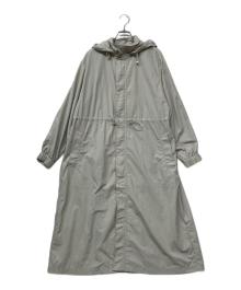 IENA（イエナ）の古着「Onibegieリサイクルナイロンフーデットコート」｜ライトグレー
