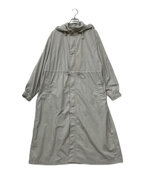 IENA（イエナ）IENA (イエナ) Onibegieリサイクルナイロンフーデットコート ライトグレー サイズ:FREEの古着・服飾アイテム