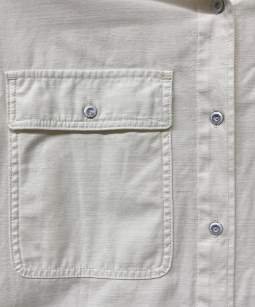 Healthy DENIM（ヘルシーデニム）Healthy denim (ヘルシーデニム) HUMAN WOMAN (ヒューマンウーマン) Almond オーバーサイズシャツ ホワイト サイズ:1の古着・服飾アイテム